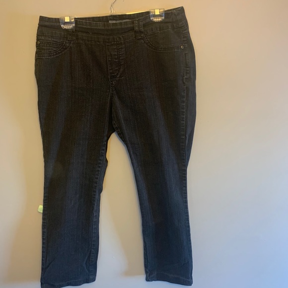 Addition Elle black stretch jeans, 16 - Picture 1 of 6